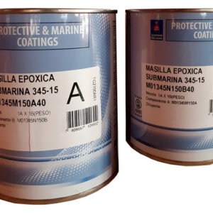 masilla epóxica submarina a y b