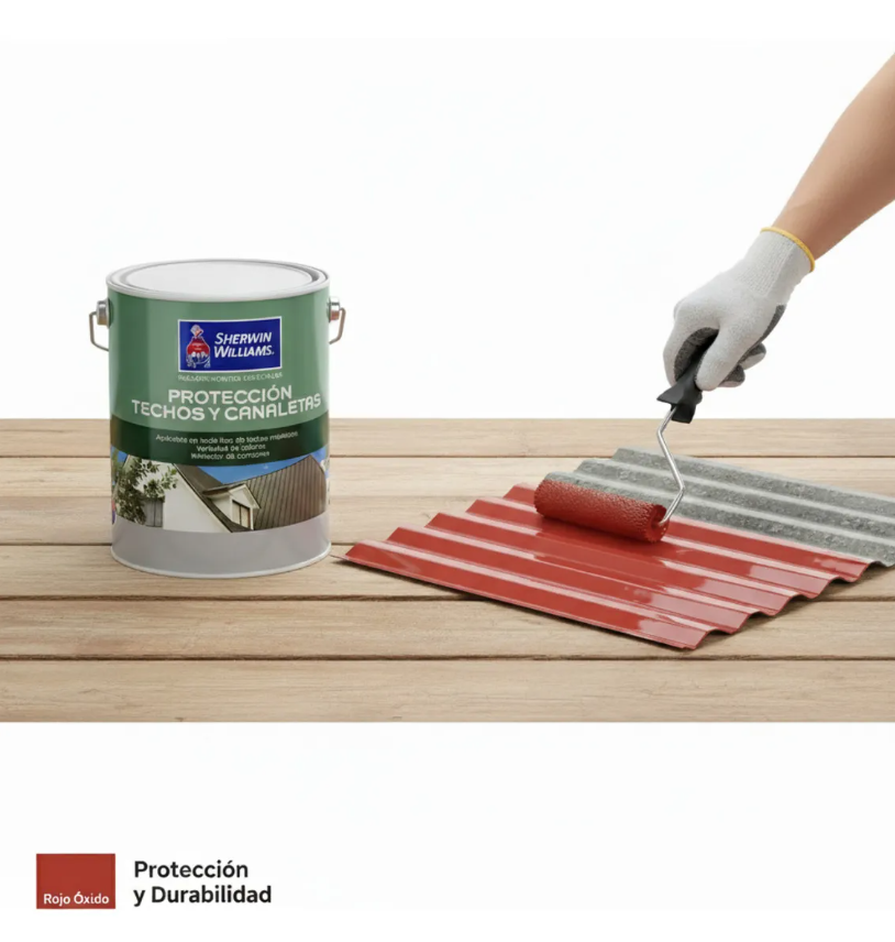 pintura para techo oxido sherwin williams
