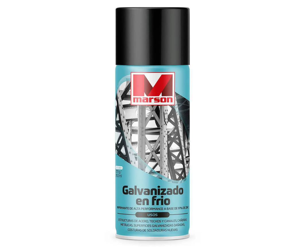 spray marson galvanizado en frio de 414ml