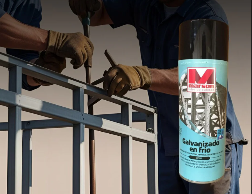 spray marson galvanizado en frio de 414ml