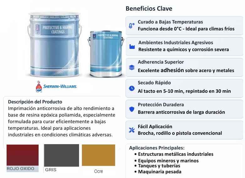 epolon 300 lt anticorrosivo epóxico premium sherwin williams