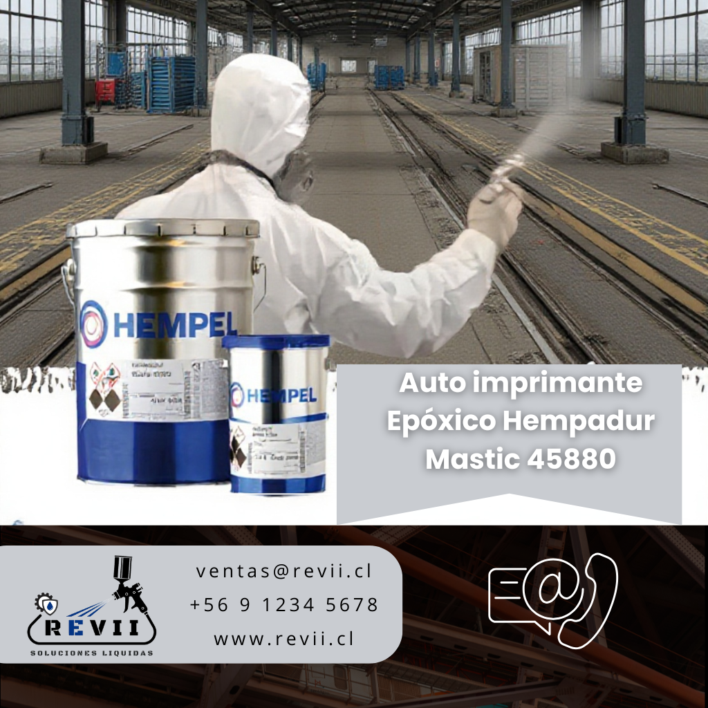 auto imprimante epóxico hempadur mastic 45880